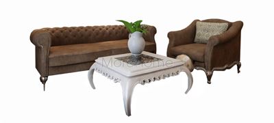 Bộ sofa bọc nỉ nhung SF-MH-011